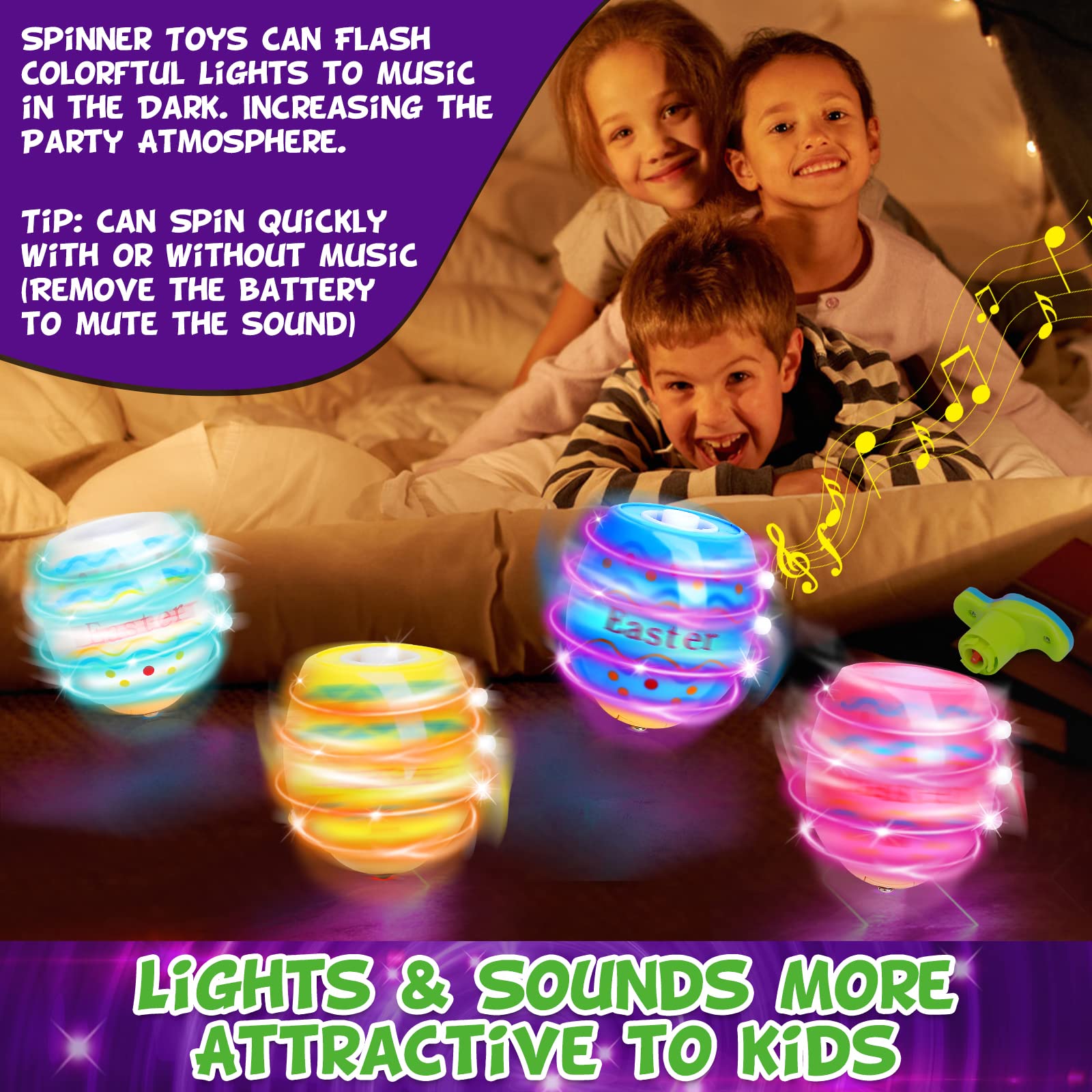 Eco friendly BPA free easter egg toy by Amoyasit packaging