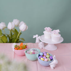 Size 14.2L x 3.9W x 3.3H nut bowl for serving snacks