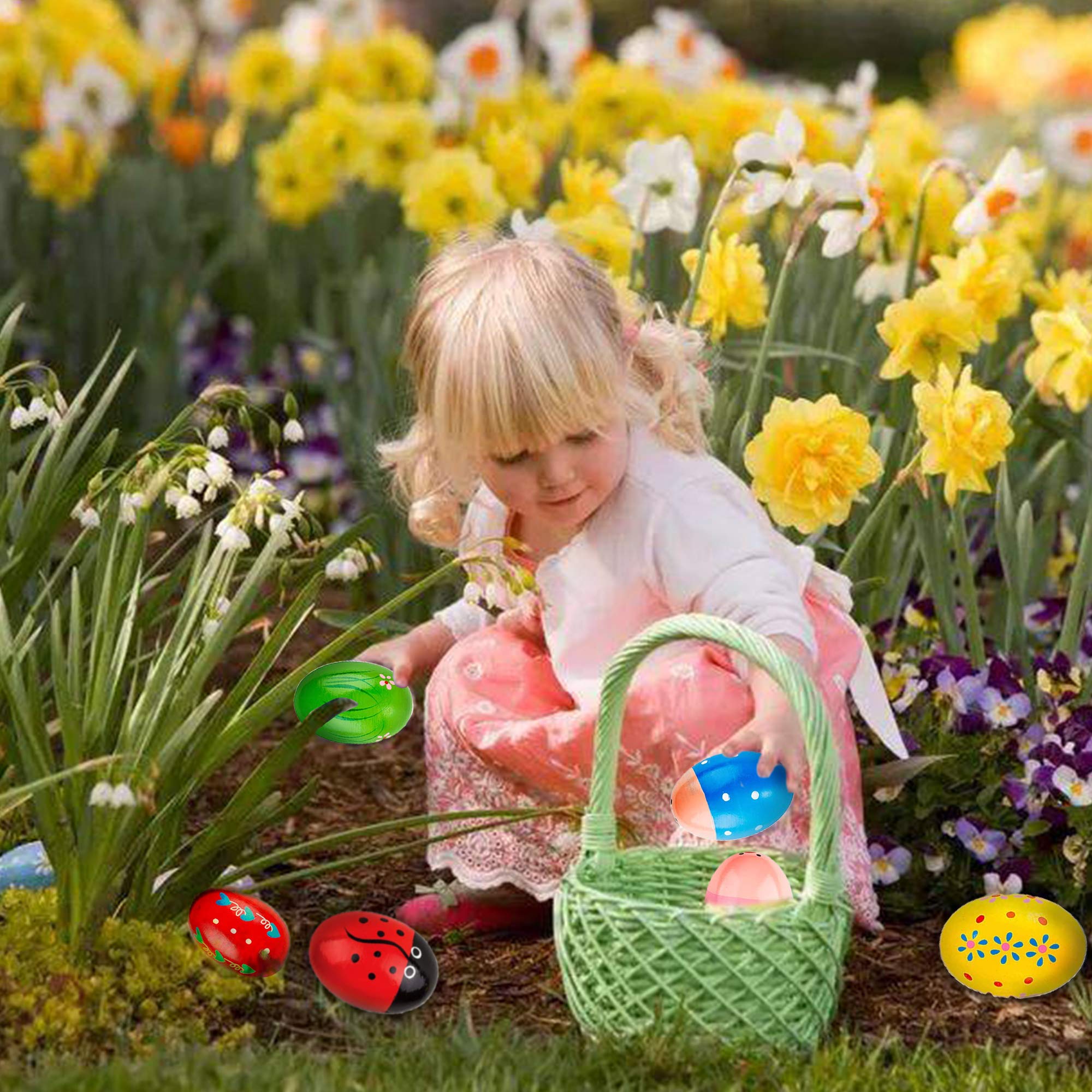 Easter classroom decor and party favor egg shakers