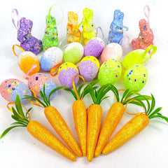 Decor for home office bedroom and Easter party using foam ornaments