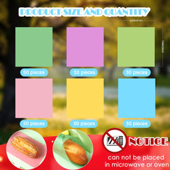 Easter themed wax deli paper pink yellow blue green 9.5x8.3 inches