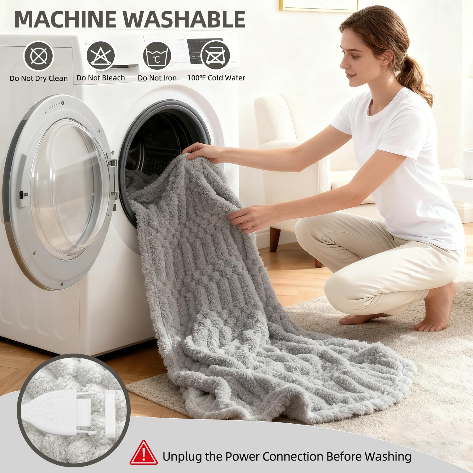 Single size 50x60 Eastsora heated blanket