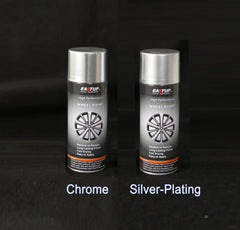 Durable wheel coating bottle showing chip resistance claim