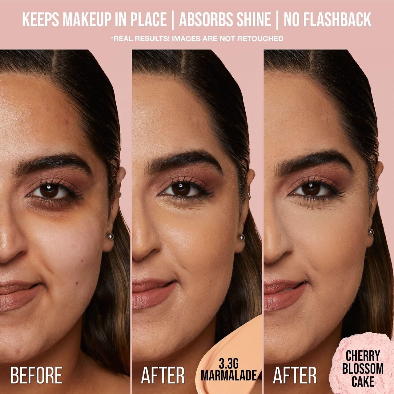 Fine milled loose powder for smooth blending Cherry Blossom