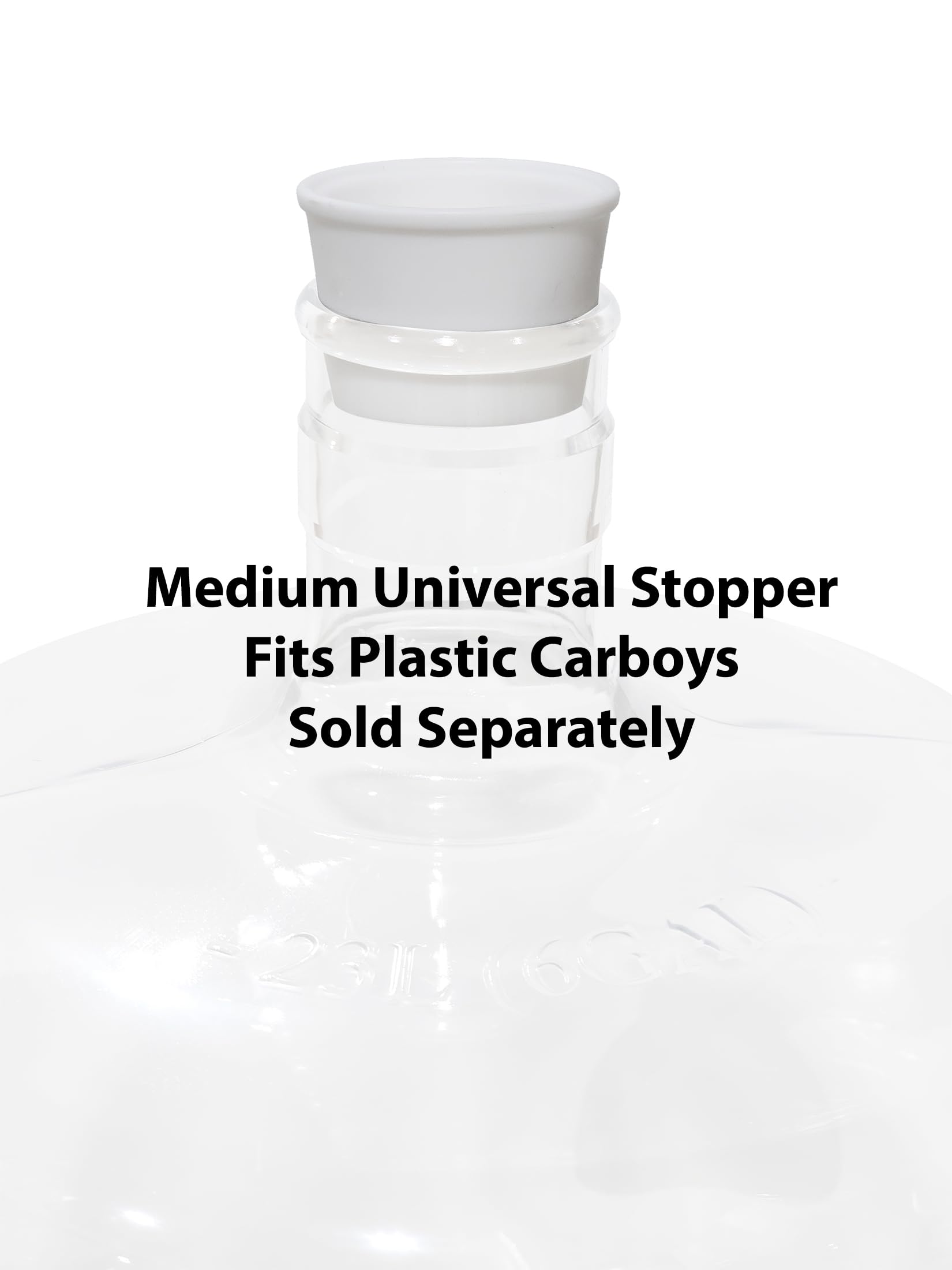 Two-pack carboy bung set fits Better Bottles alt text image 6