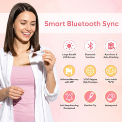 Premom app fertility data sync with easy@Home thermometer