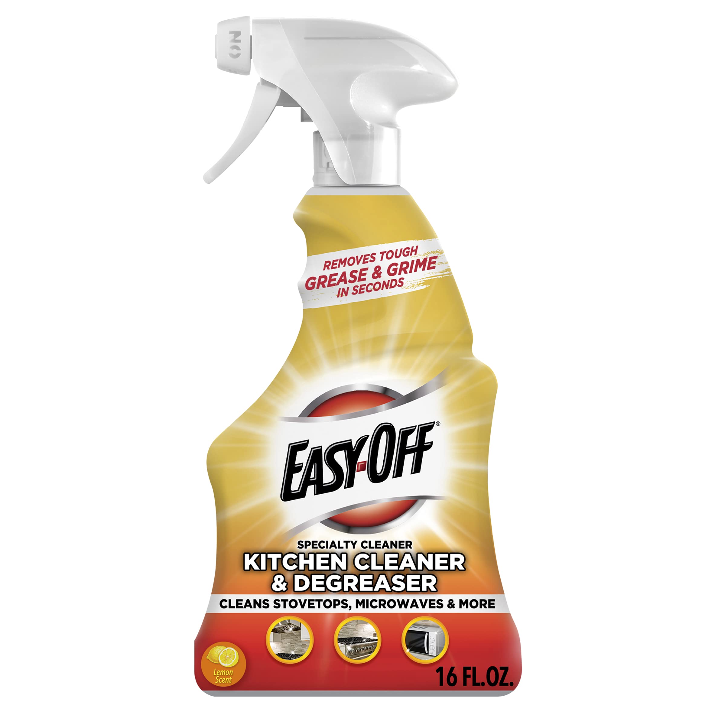 Easy Off Specialty Kitchen Degreaser Cleaner bottle 16 oz