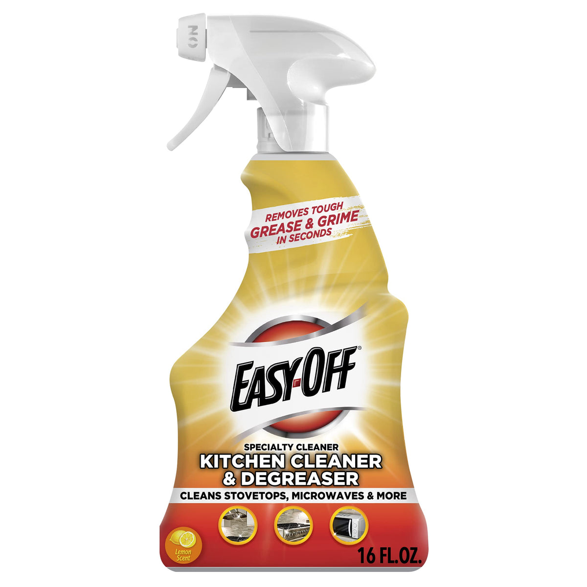 Easy Off Specialty Kitchen Degreaser Cleaner bottle 16 oz