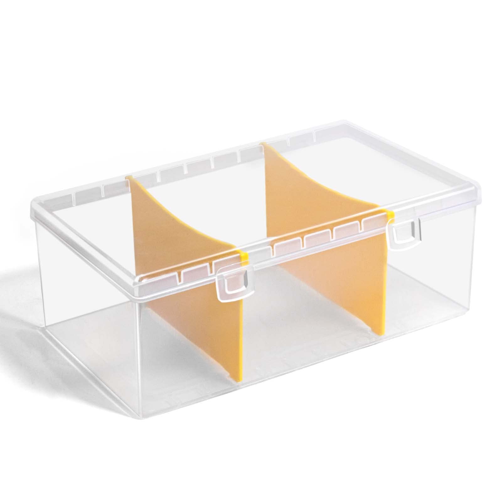 pack of 400 count trading card storage box for organization