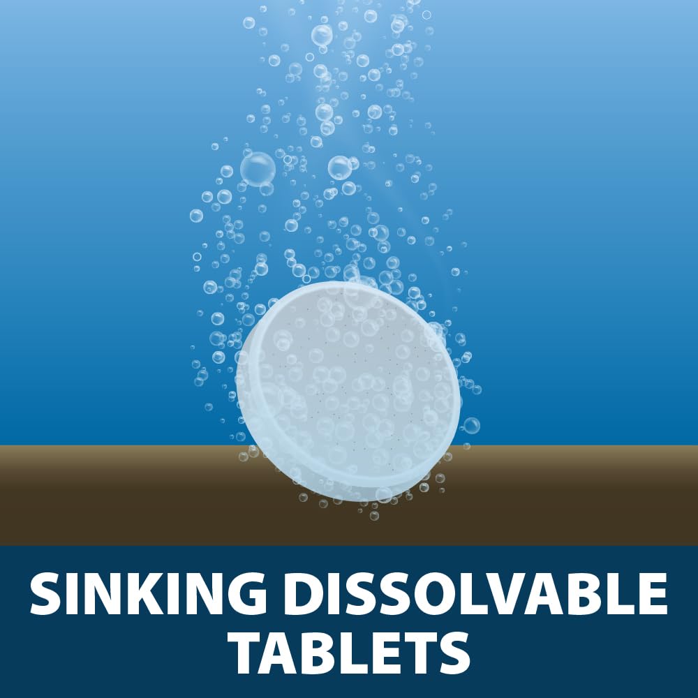 Easy to use tablets for stock tanks up to 150 gallons