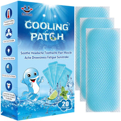 EasYeah cooling patches for fever discomfort packaging