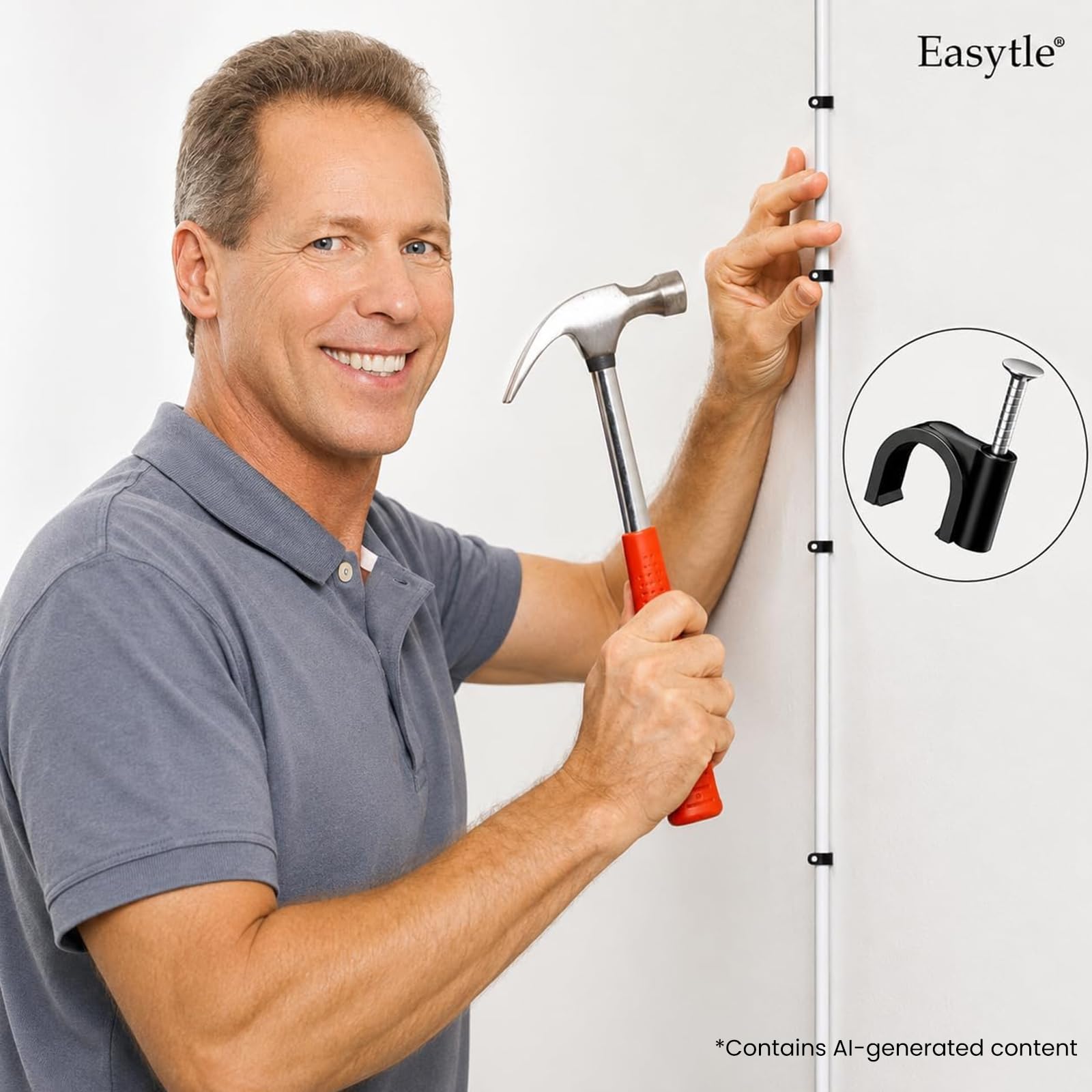 Speaker wire clips 10mm Easytle
