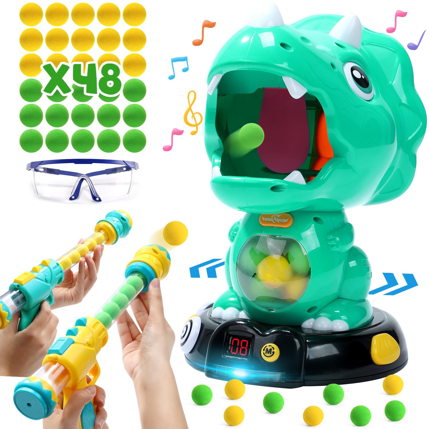 Eco-friendly ABS construction of air pumps and safe toy