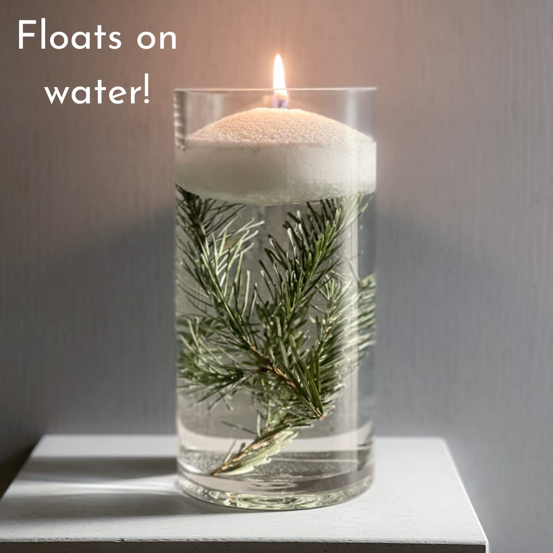 Eco-friendly clean-burning candle glow