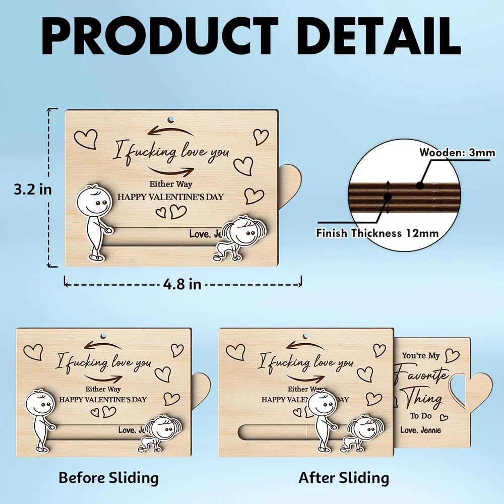 Eco-friendly fiber wood ornament for couples