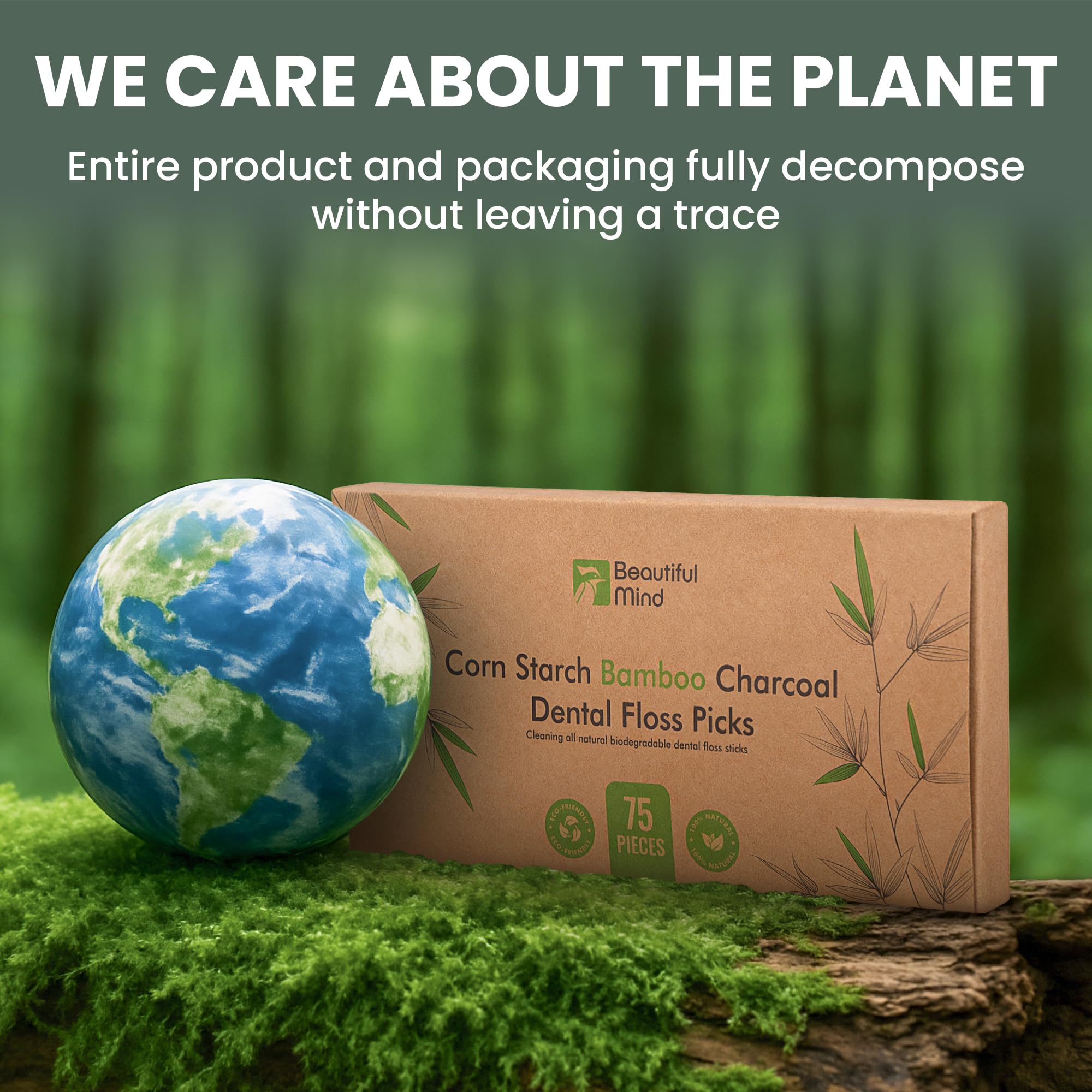 Eco-friendly floss picks for eco conscious households