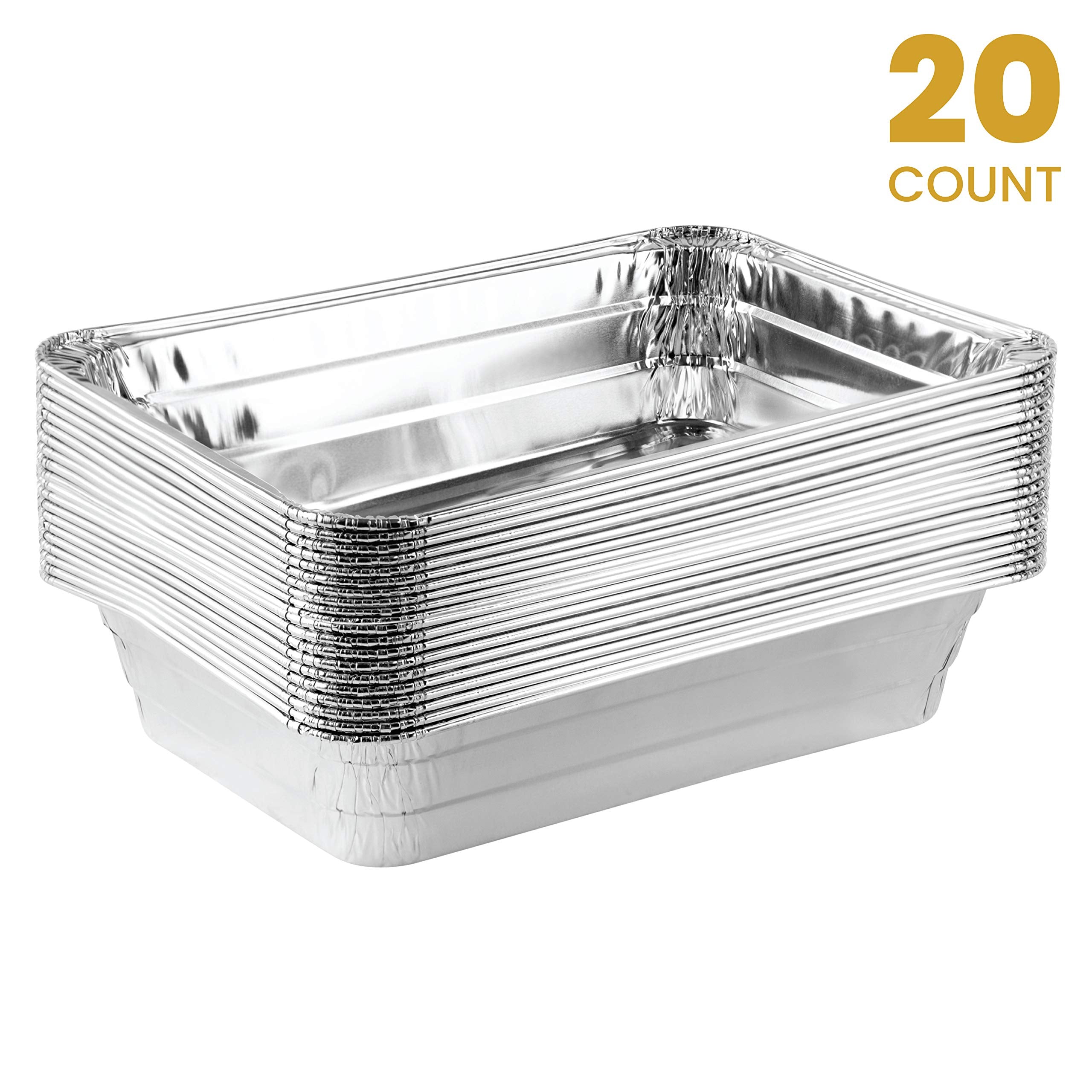 Dishwasher oven and freezer safe aluminum foil pan