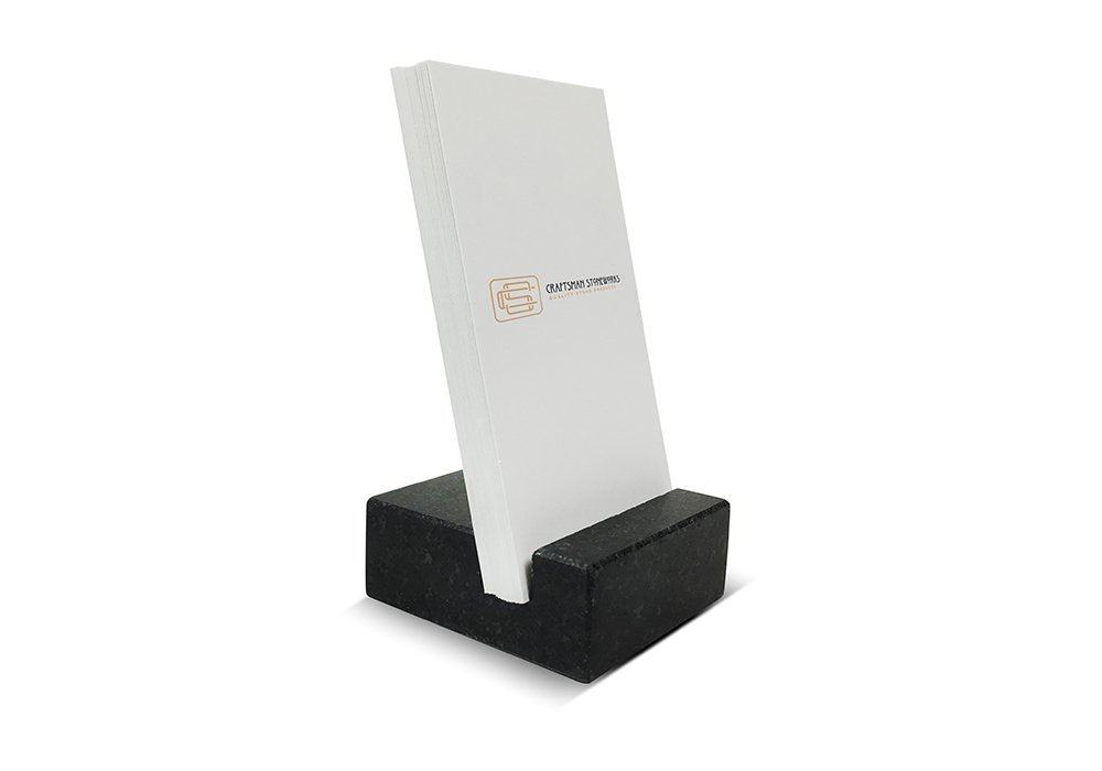 Elegant luxury granite desk accessory