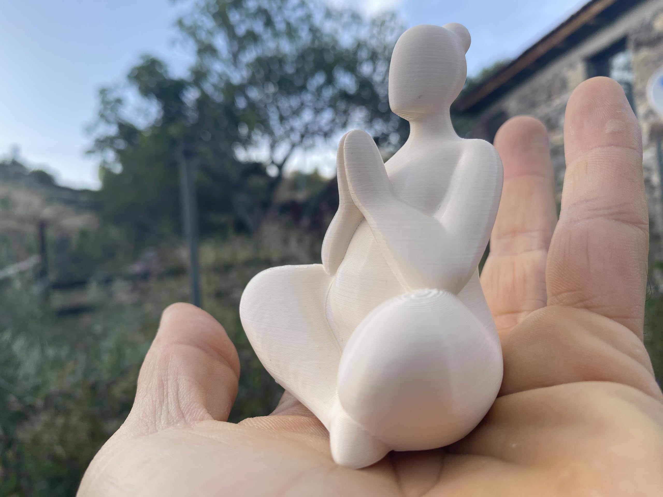 Eco friendly PLA figure for home decor