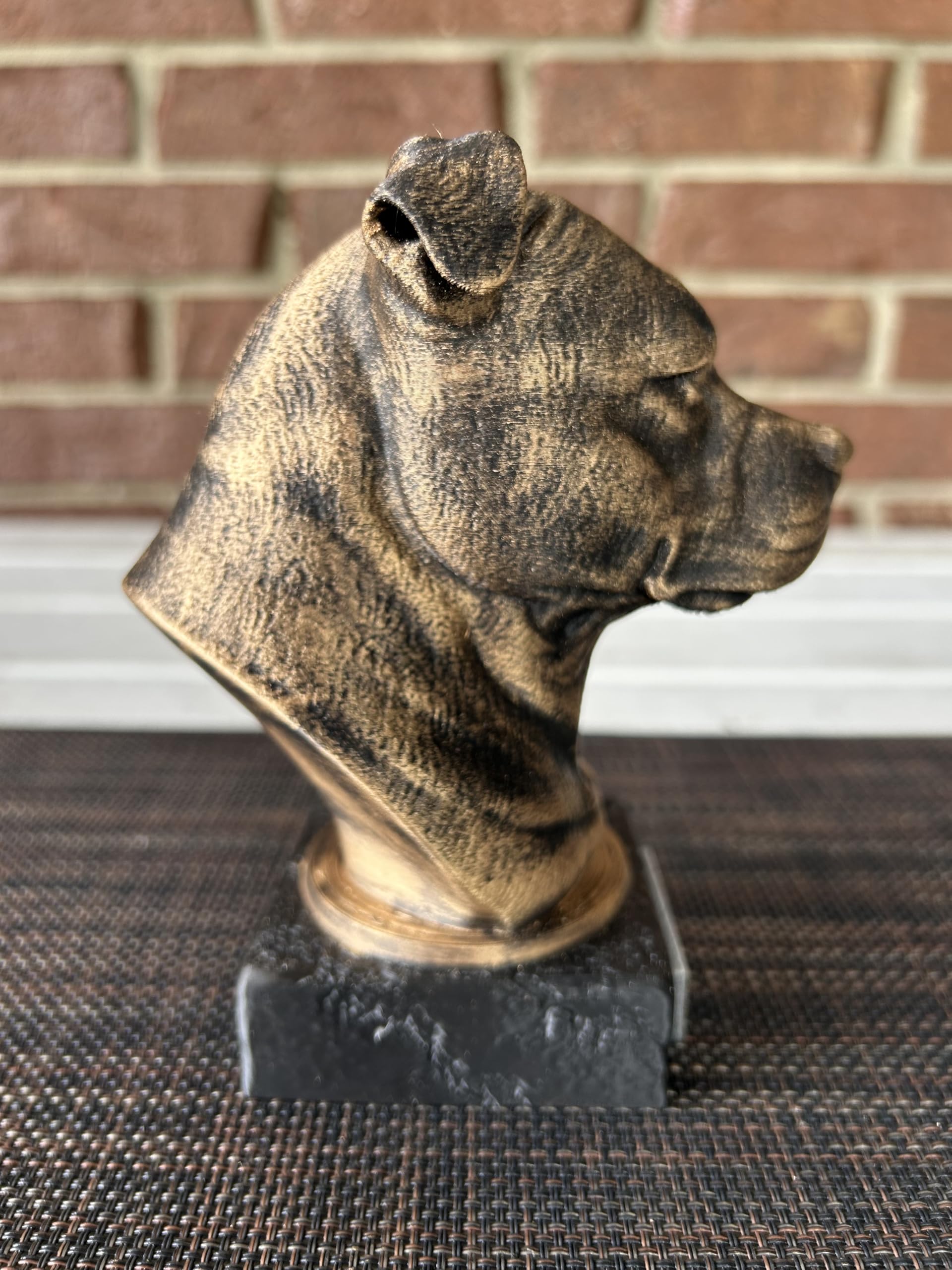 Eco-friendly PLA construction Staffordshire bust