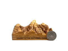 Eco-friendly water-resistant satin finish on wood carving