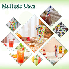 food-grade paper pulp biodegradable straws suitable for beverages