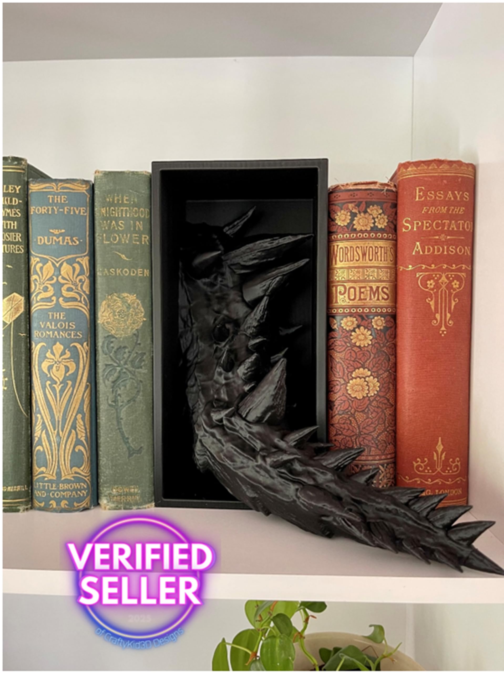 Eco-friendly thermoplastic dragon decor packaging