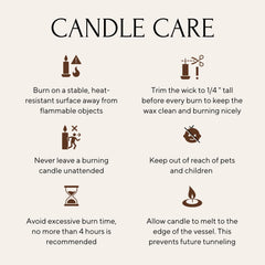 Ecofriendly soy candle 9oz with reusable jar