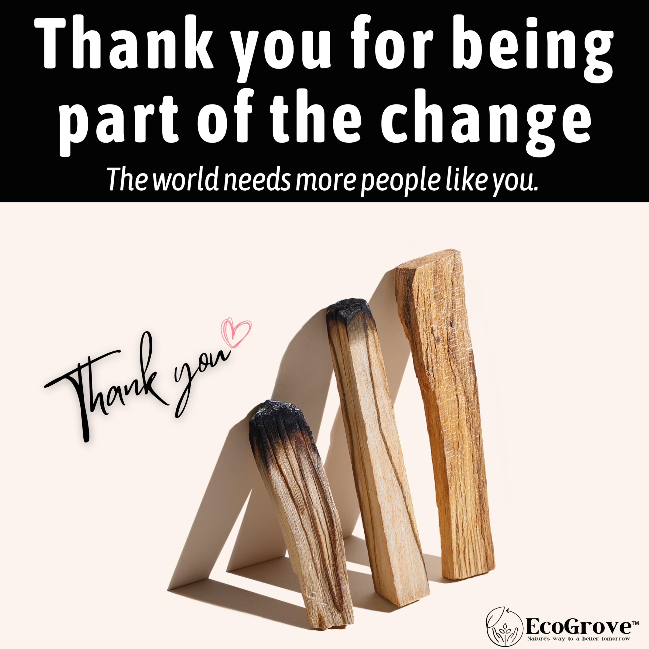 Authentic Palosanto from EcoGrove Pack