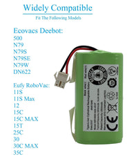 Ecovacs DN622 battery replacement