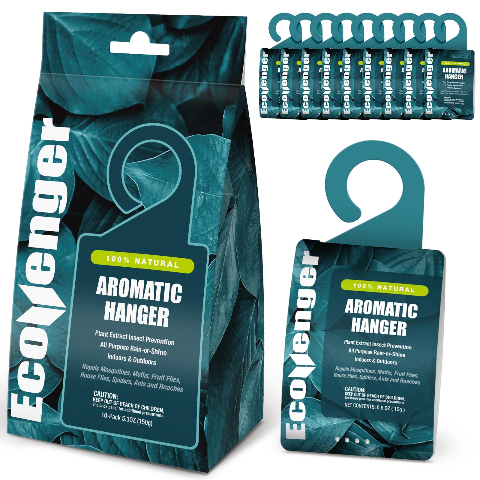 EcoVenger aroma hanger 10-pack product packaging