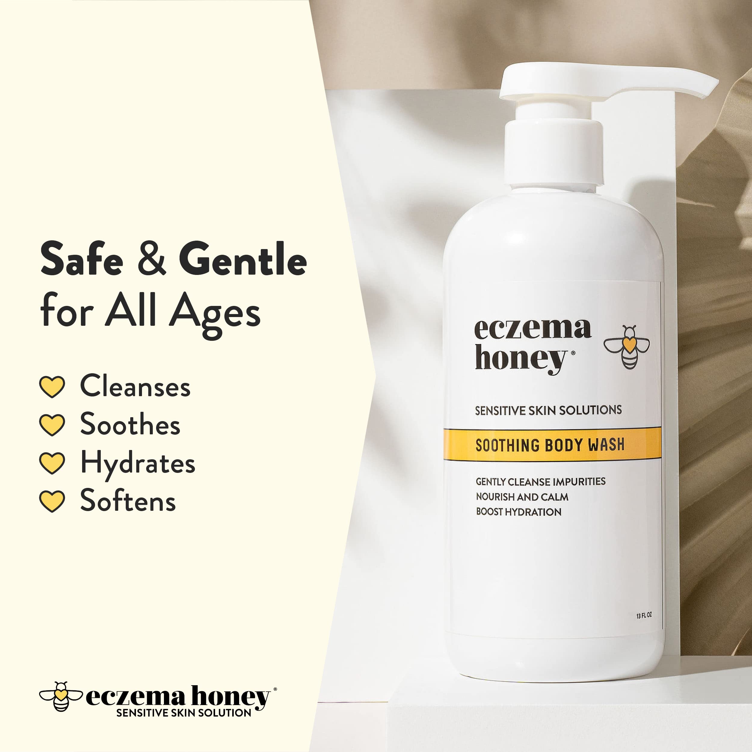 Soothing Body Wash with calendula and colloidal oatmeal
