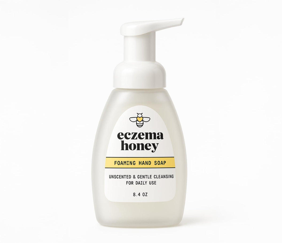 ECZEMA HONEY Gentle Foaming Hand Soap 8.4 Oz unscented bottle