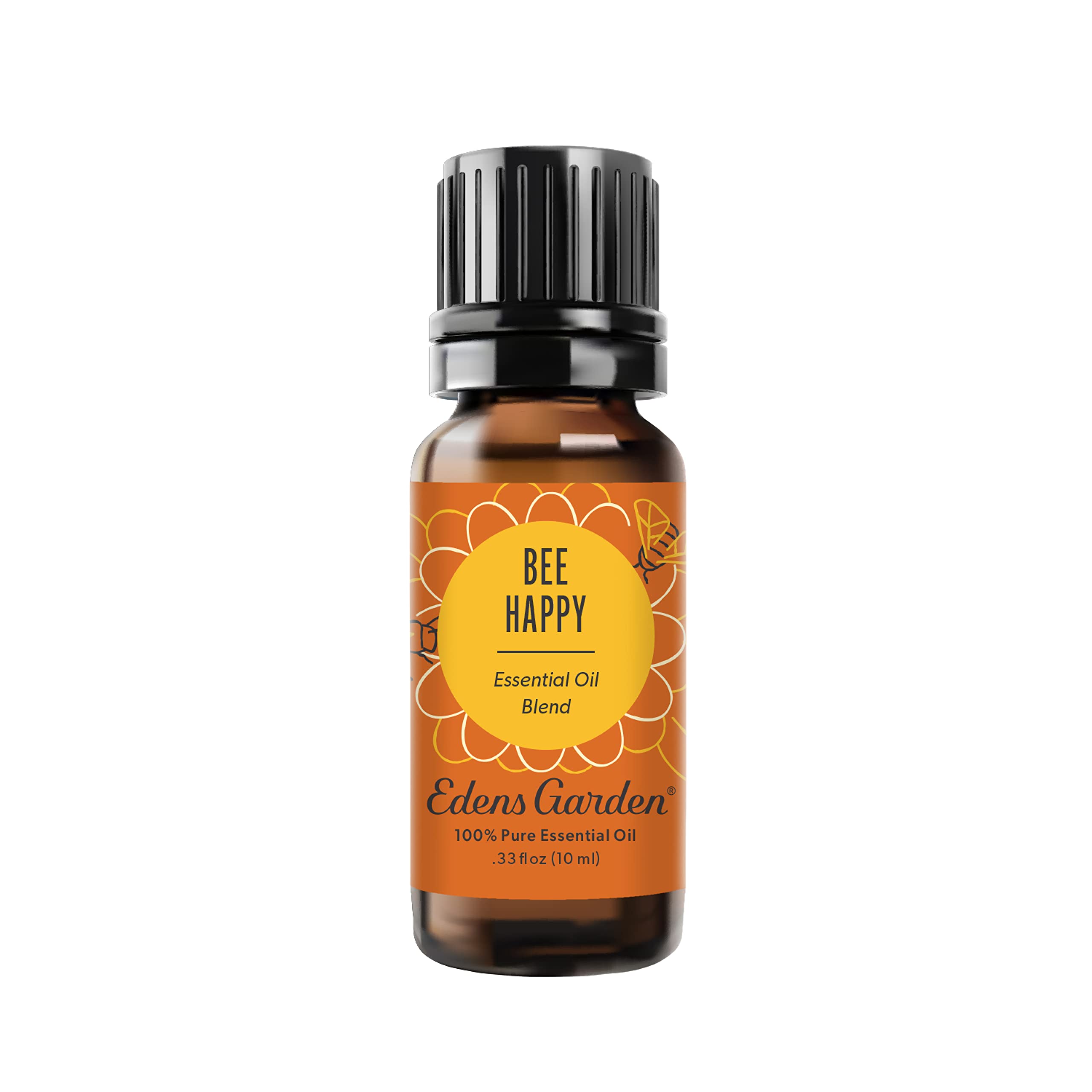 Edens Garden Bee Happy 10ml essential oil blend bottle