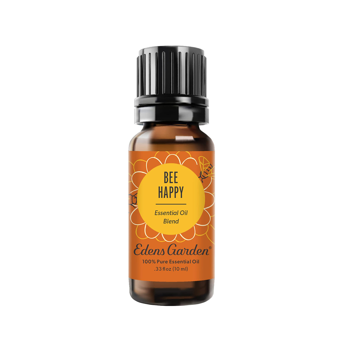 Edens Garden Bee Happy 10ml essential oil blend bottle