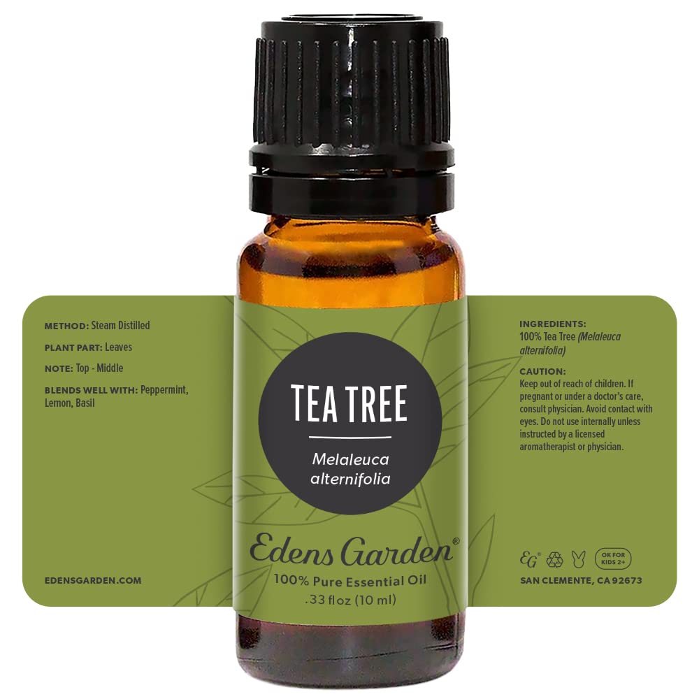 Edens Garden Tea Tree Essential Oil packaging