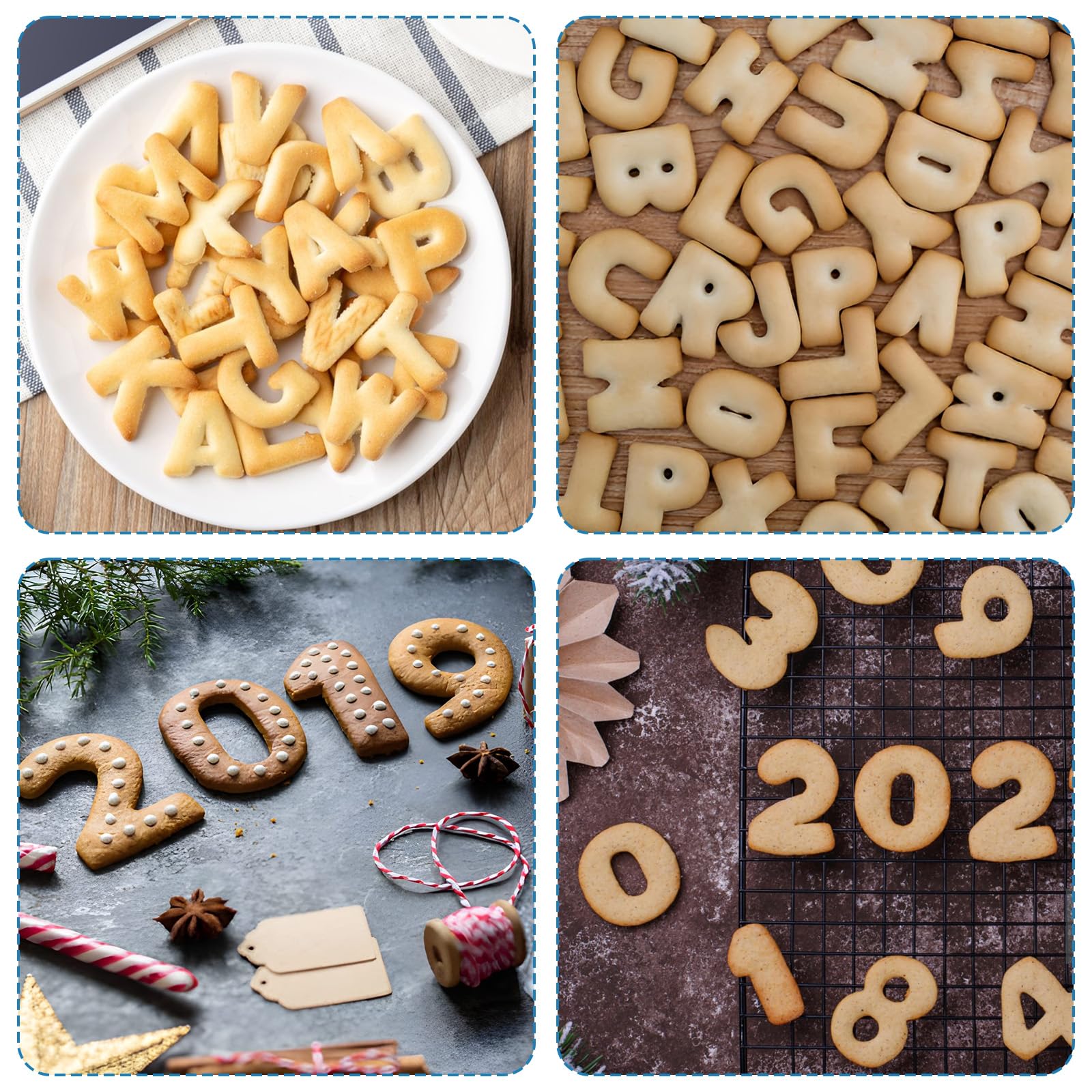Gift-ready Alphabet Playdough Cutter Set for teachers and families