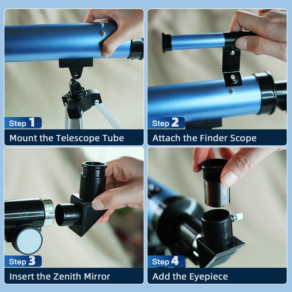 Hands-on learning telescope kit for young explorers