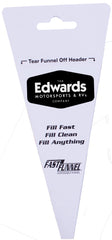 Edwards funnel included in Suzuki oil kit