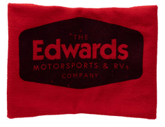 Edwards shop rag included for cleanup during oil change