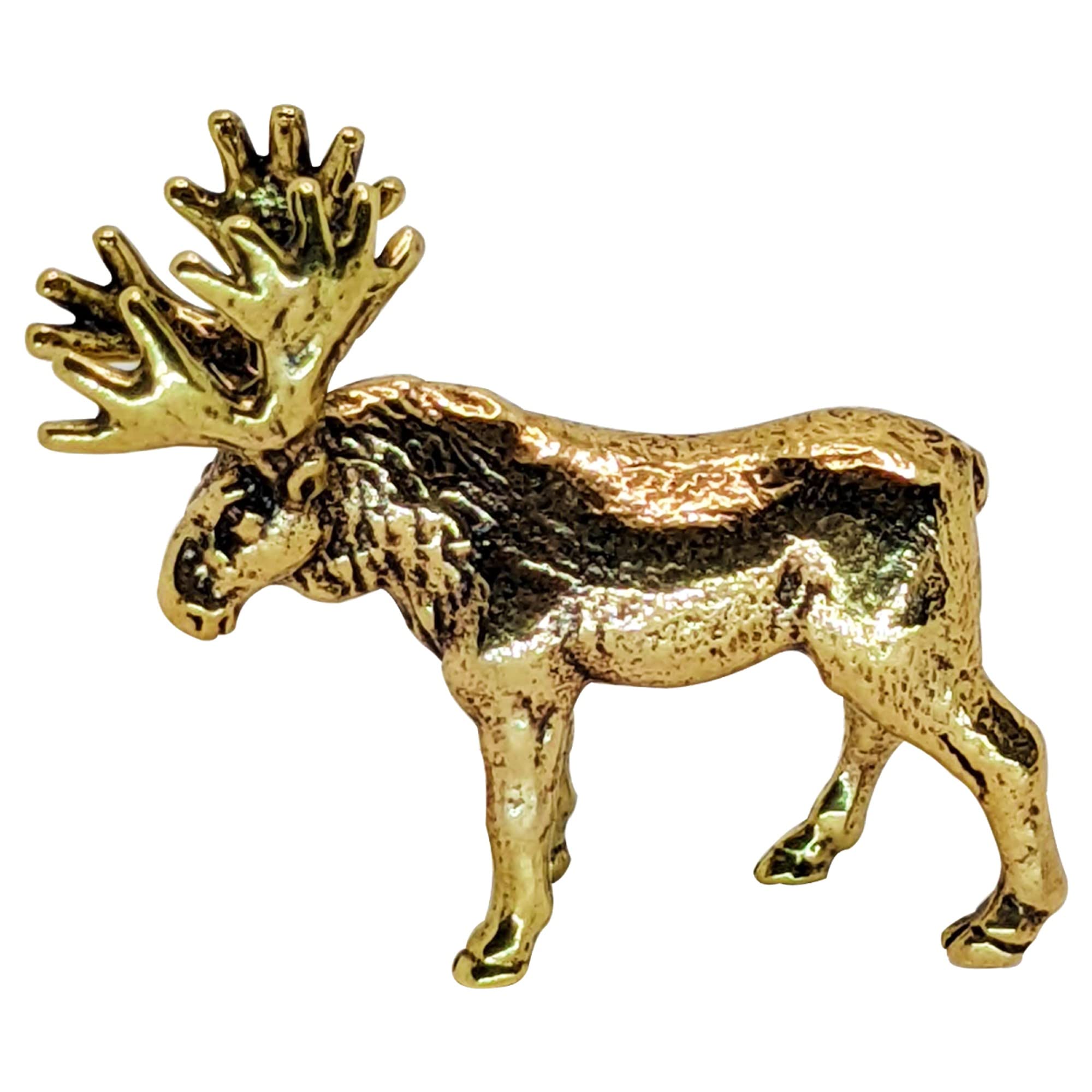 Moose decor for home fireplace bookshelf office