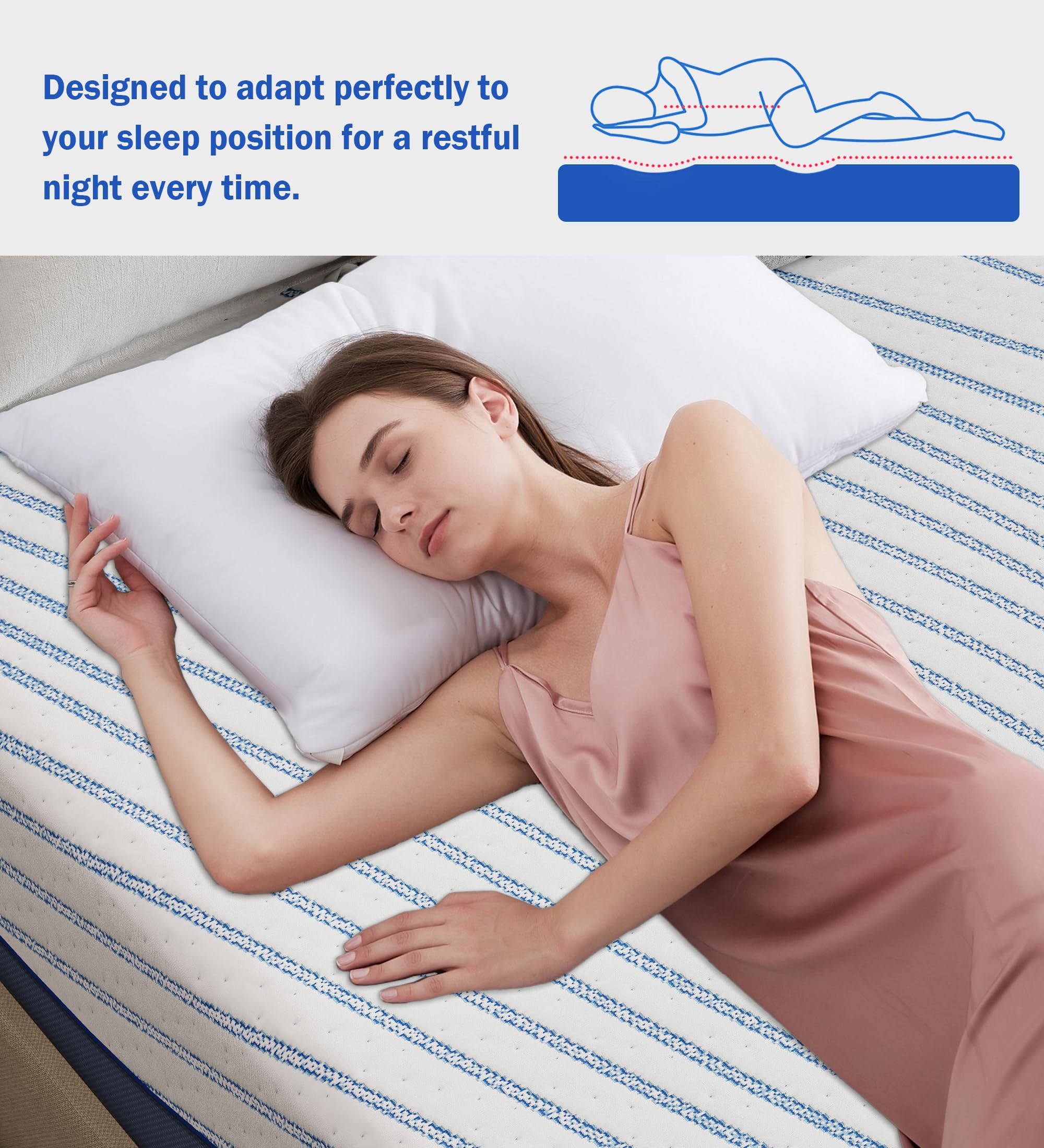 Bed in a Box packaging for Eechobeyond queen mattress