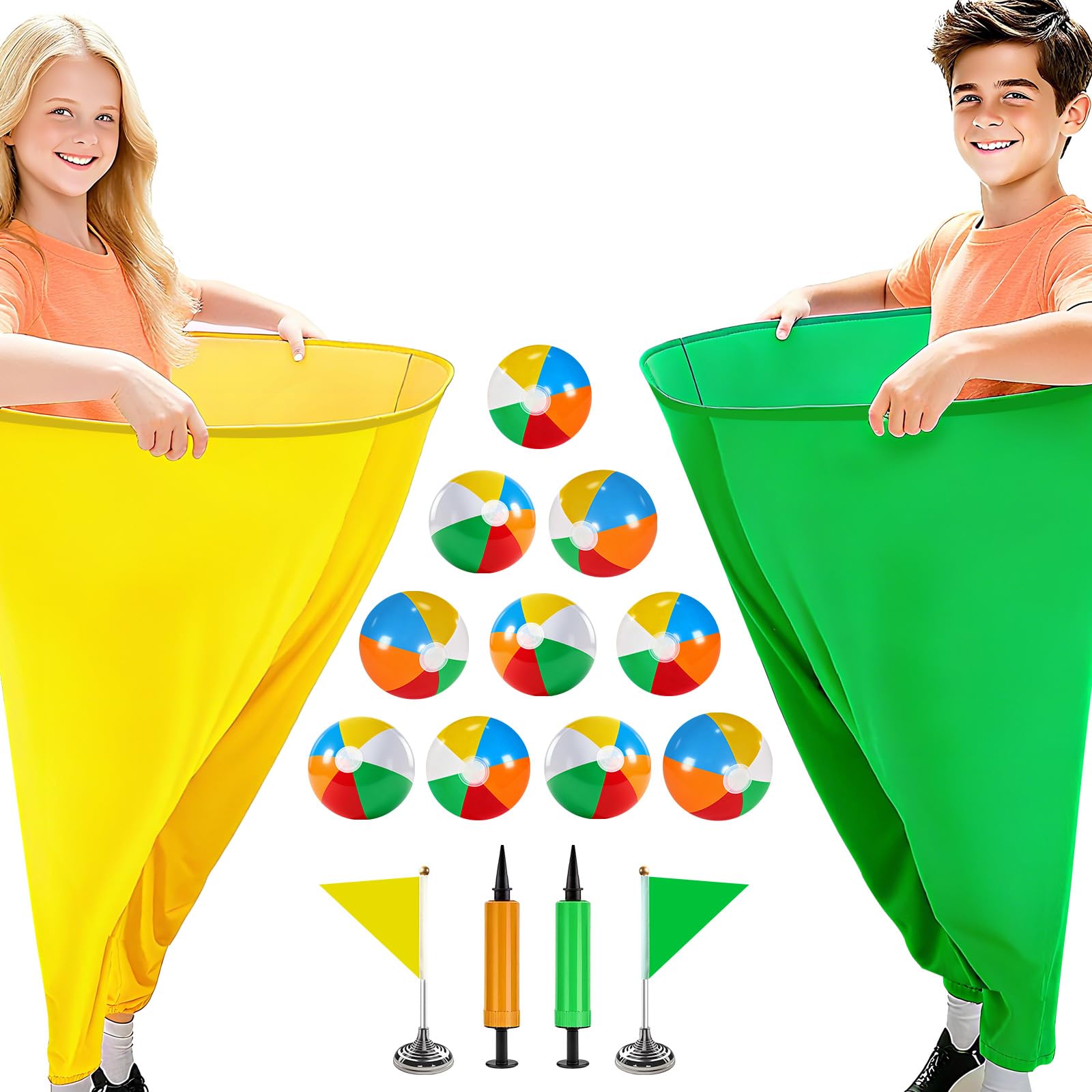 EFCRBS granny pants yard game kids setup