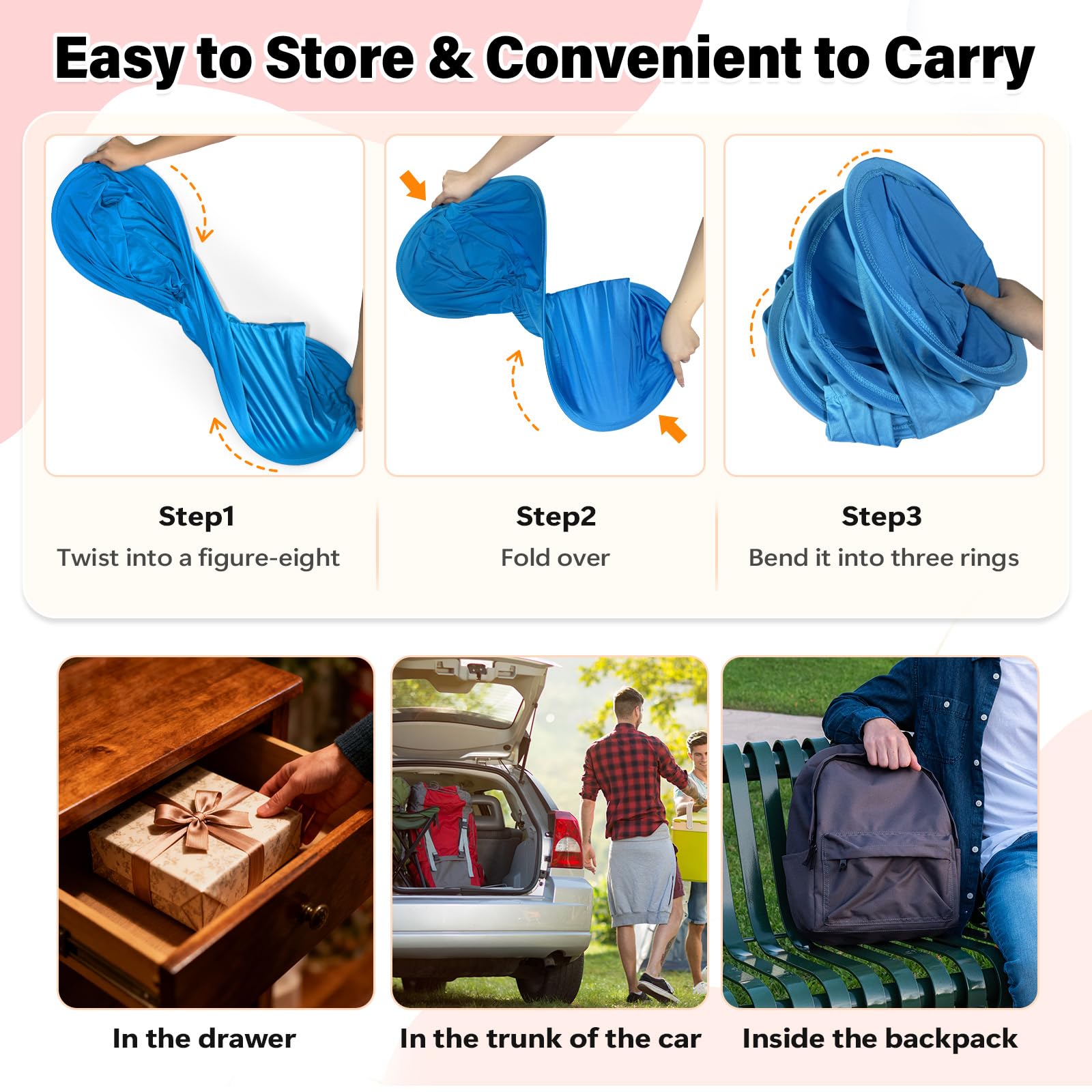 portable collapsible granny pants yard game in bag