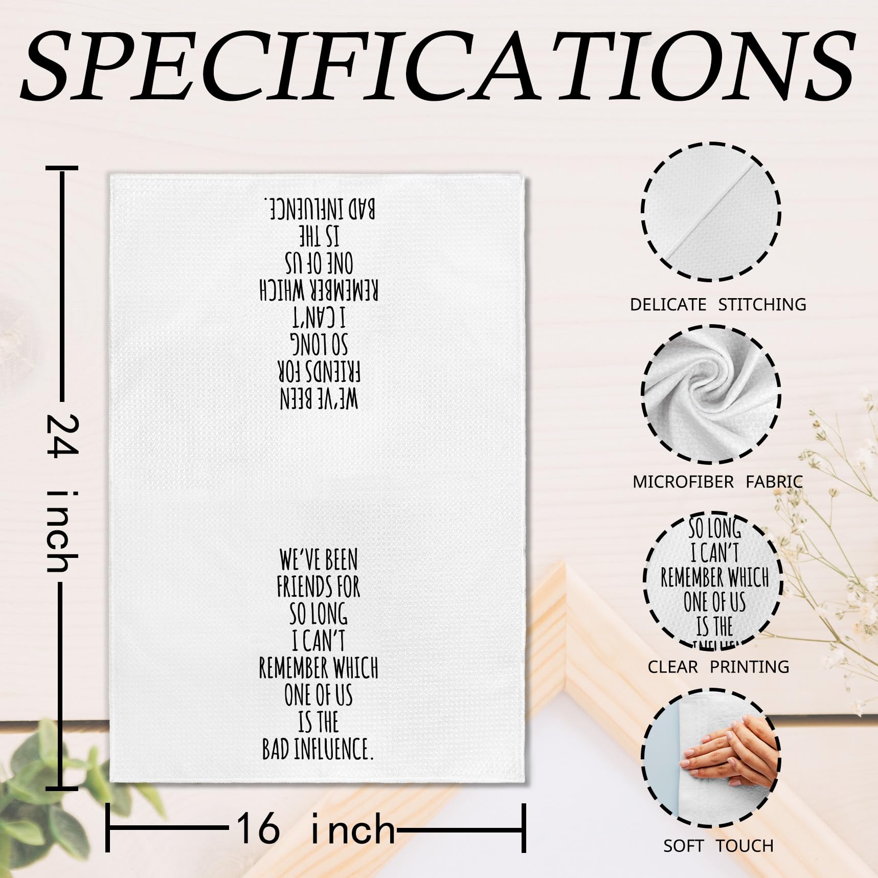 Giftable kitchen towel design by EGBTL