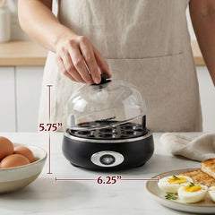 Omelet tray and clear lid for versatile cooking