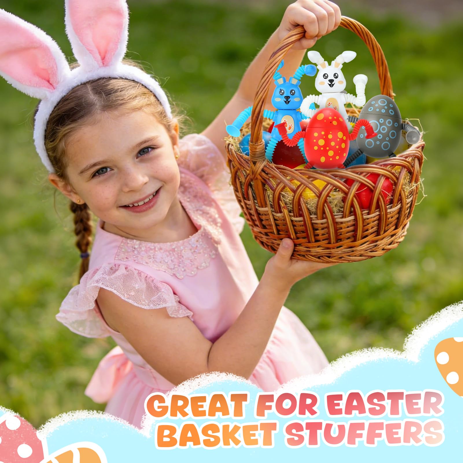 Party favors Easter gifts featuring bunny rabbit toys