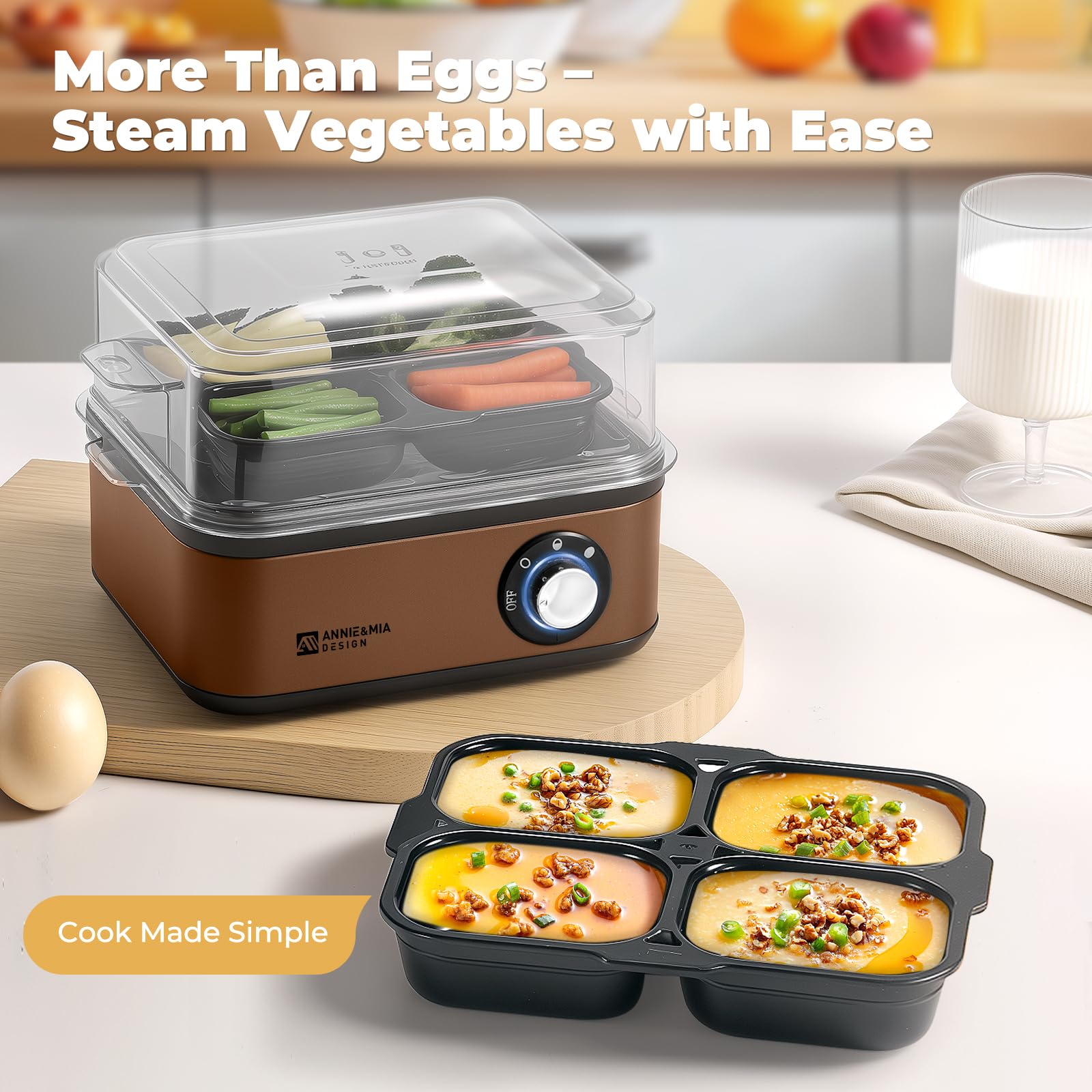 Accessories removable heating plate and BPA-free construction