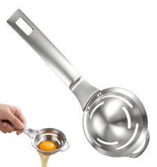 Egg separator stainless steel six-hole design