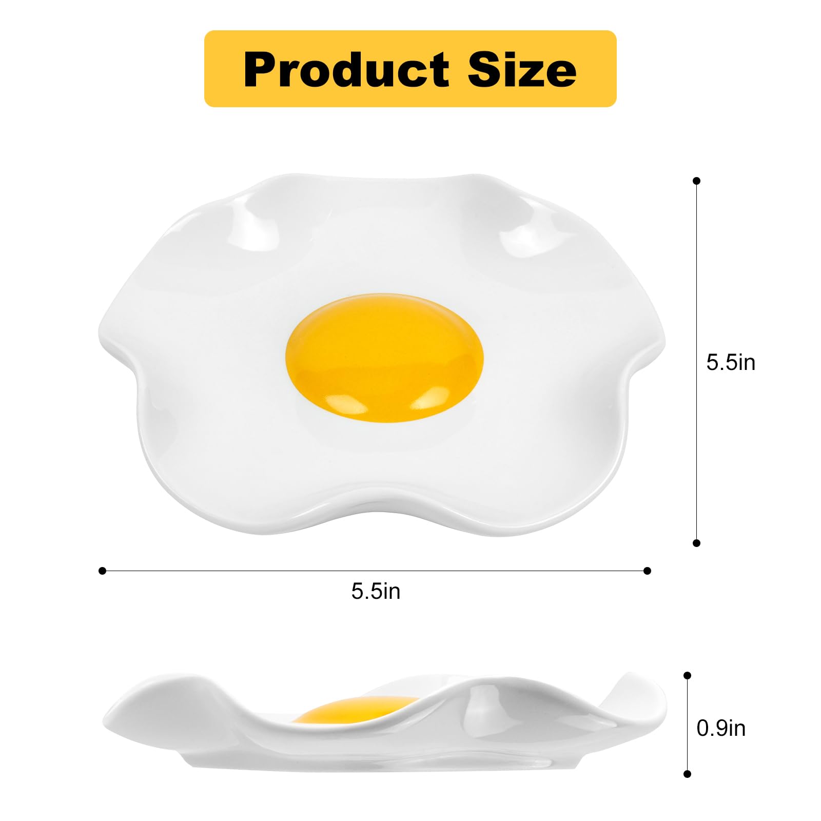 Egg shaped spoon rest holds spoons forks and small utensils